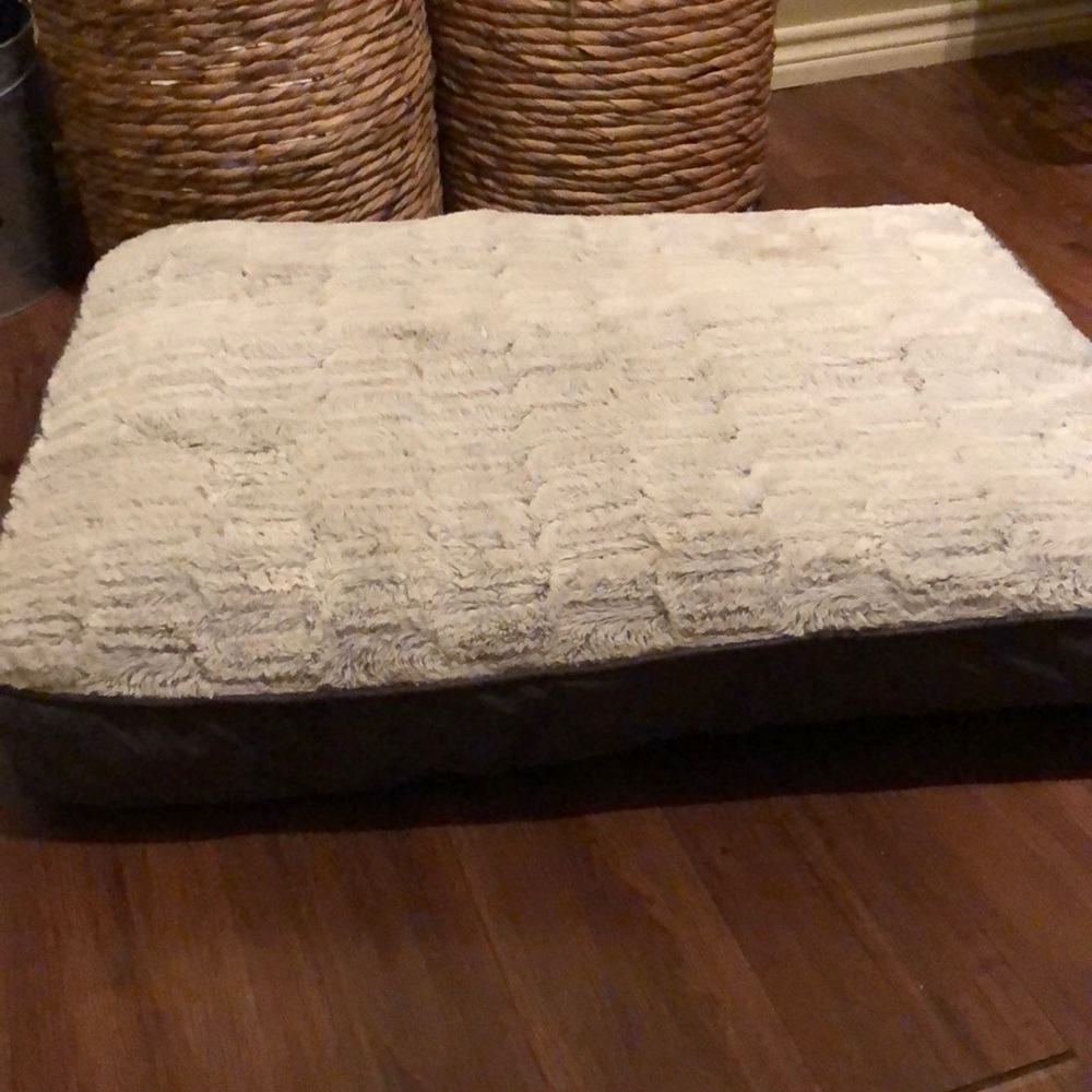 Extra large padded dog bed. New